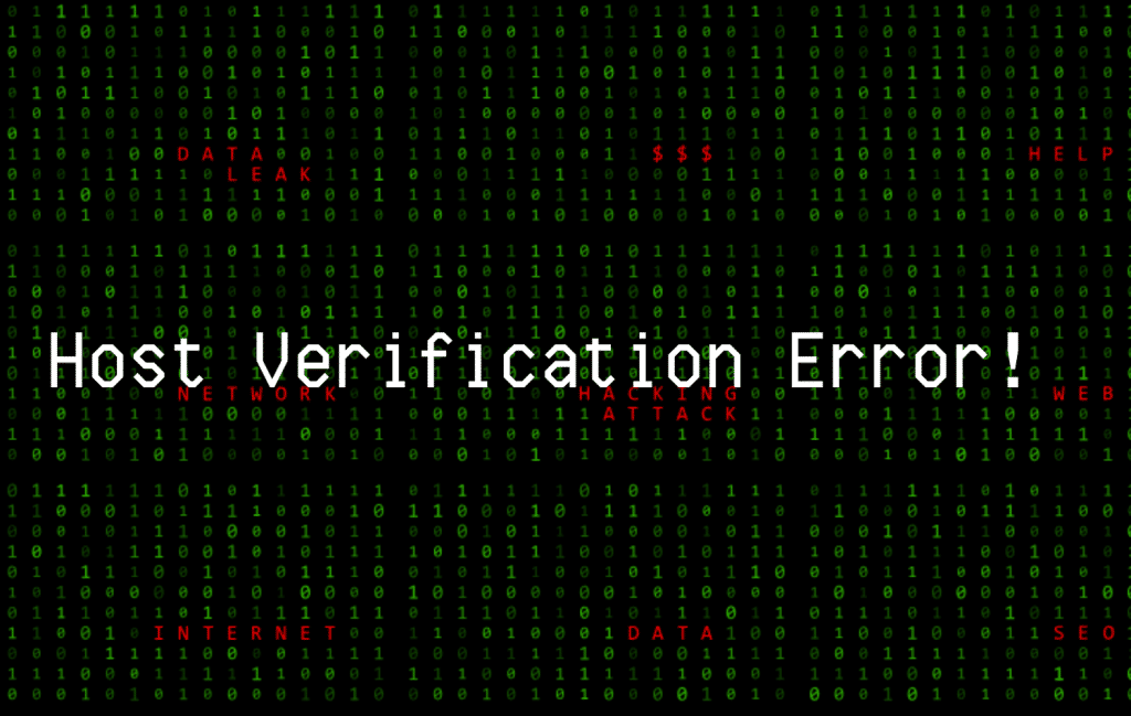 What Causes The Host Key Verification Failure Error?