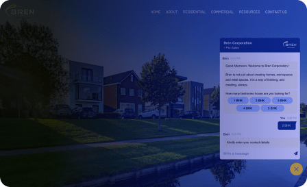 AI Chatbot Solution for Major Real Estate Company