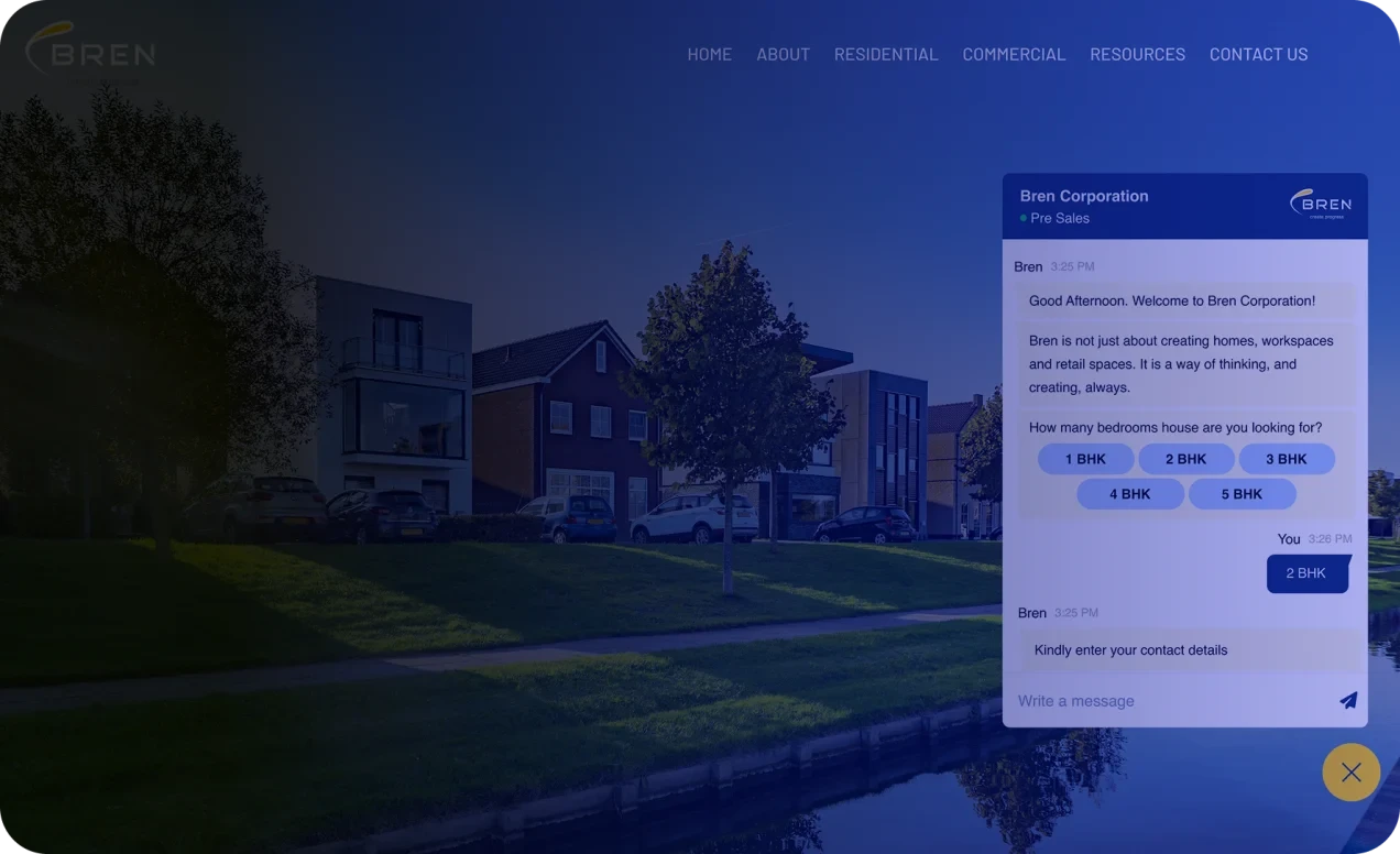 Bren Corporation AI chatbot interface
