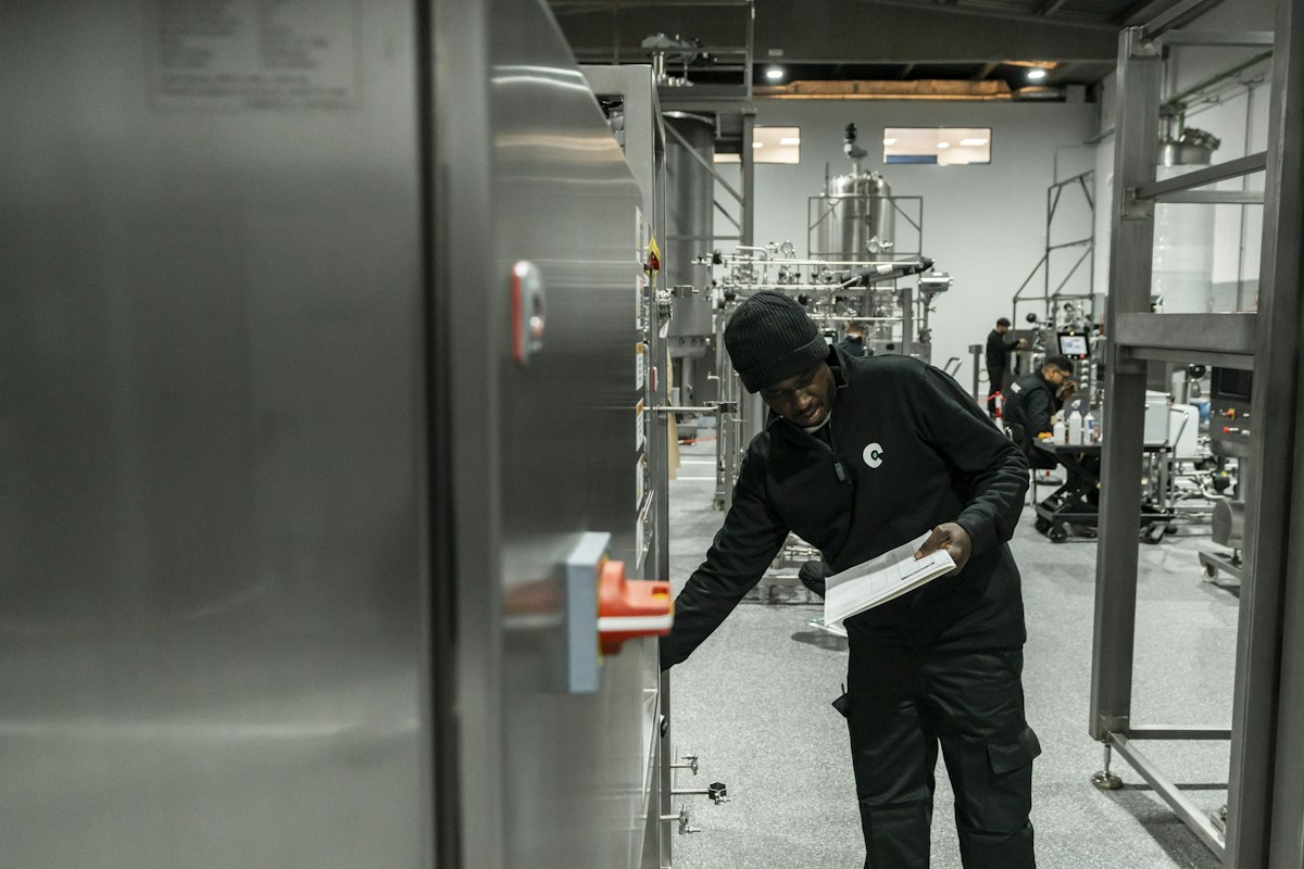Compliance documentation and audit records for pharmaceutical manufacturing
