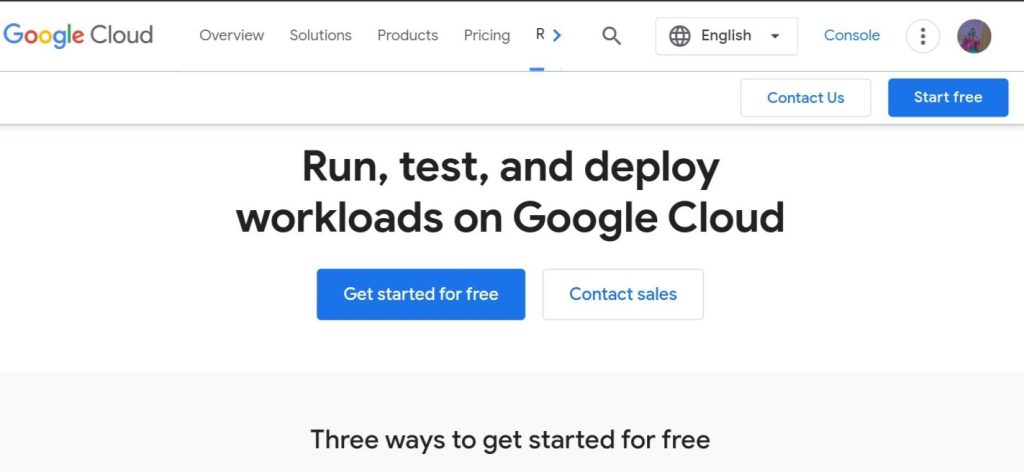 Google cloud platform 