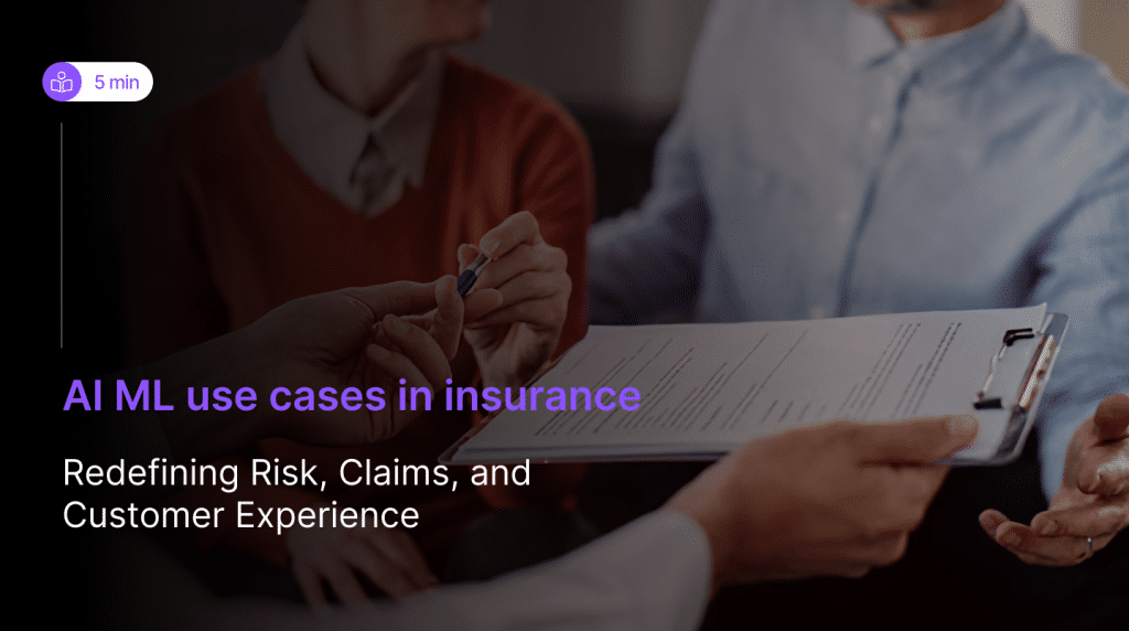 AI ML use cases in insurance